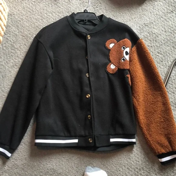 Cheap shein teddy bomber - Picture 1 of 5